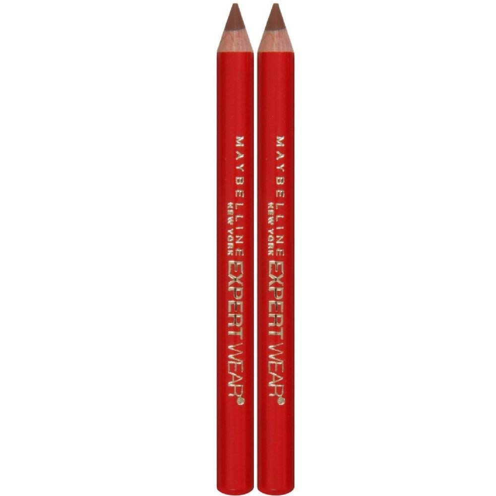 Maybelline New York Expert Wear Twin Brow and Eye Pencils, 107 Blonde, 0.03 Ounce (Pack of 6)