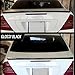 STSEV01 Rear Spoiler Wing Compatible with Mercedes W203 C-Class 2001-2007 C200/ C230/ C240/ C320/ C350/ C32/ C55 (Sedan Model Only), Glossy Black Sporty Style DeckLid Lip Exterior Accessories