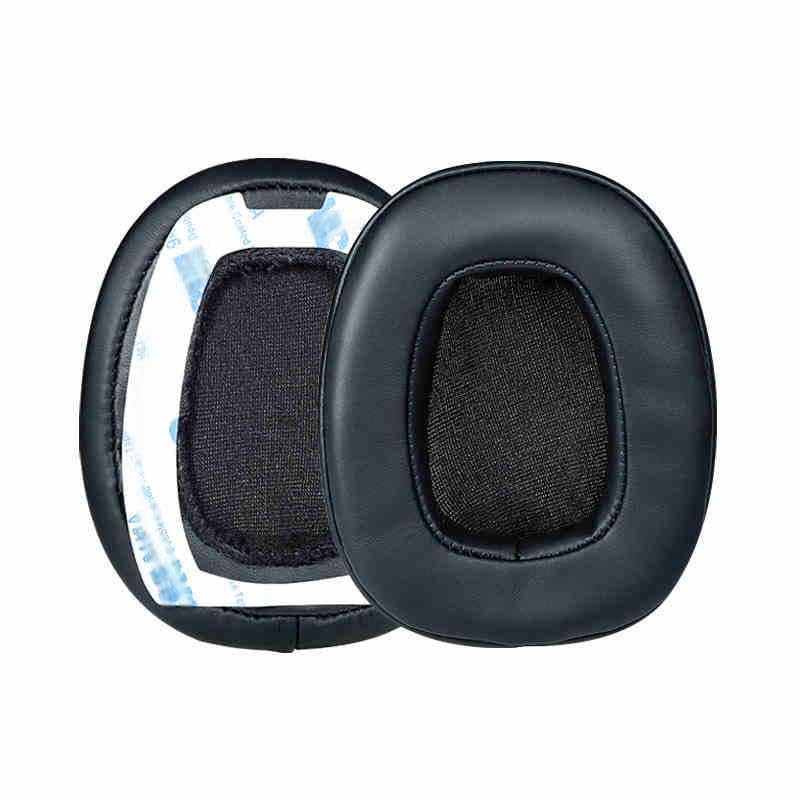 Replacement Earpads Compatible with Skullcandy Crusher Over Ear Wired Headphone,Protein Leather Ear Pads Cushion for Crusher Over Ear Wired, Black