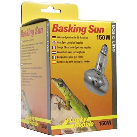 Lucky Reptile Basking Sun Foco de Calor - 150W lámpara de luz Cover