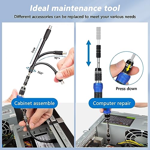 160 Pezzi Set Cacciaviti Professionali, Cacciaviti...