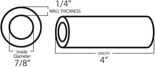 Miniatura 4 de Nuevos mangos de repuesto para Razor Scooter - Agarre de espuma para manillar (naranja)