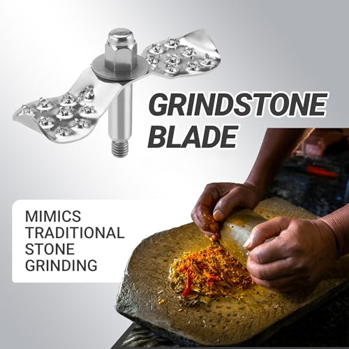 Image of Milton Artis Mixer Grinder, ISI Certified, Grindstone Blade Technology, 3 Jar, 800 W (21000 RPM), 5 yr motor warranty, 2 yr product warranty I Wine