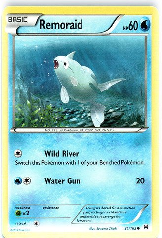 Amazon.com: Pokemon - Remoraid (31/162) - XY Breakthrough