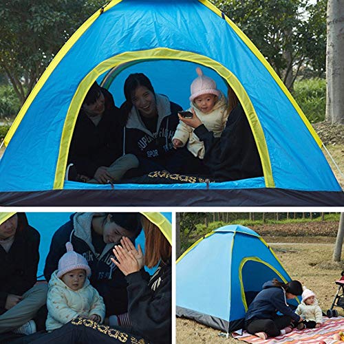 Carpa automática para 1 persona camping y mochila miniatura 4