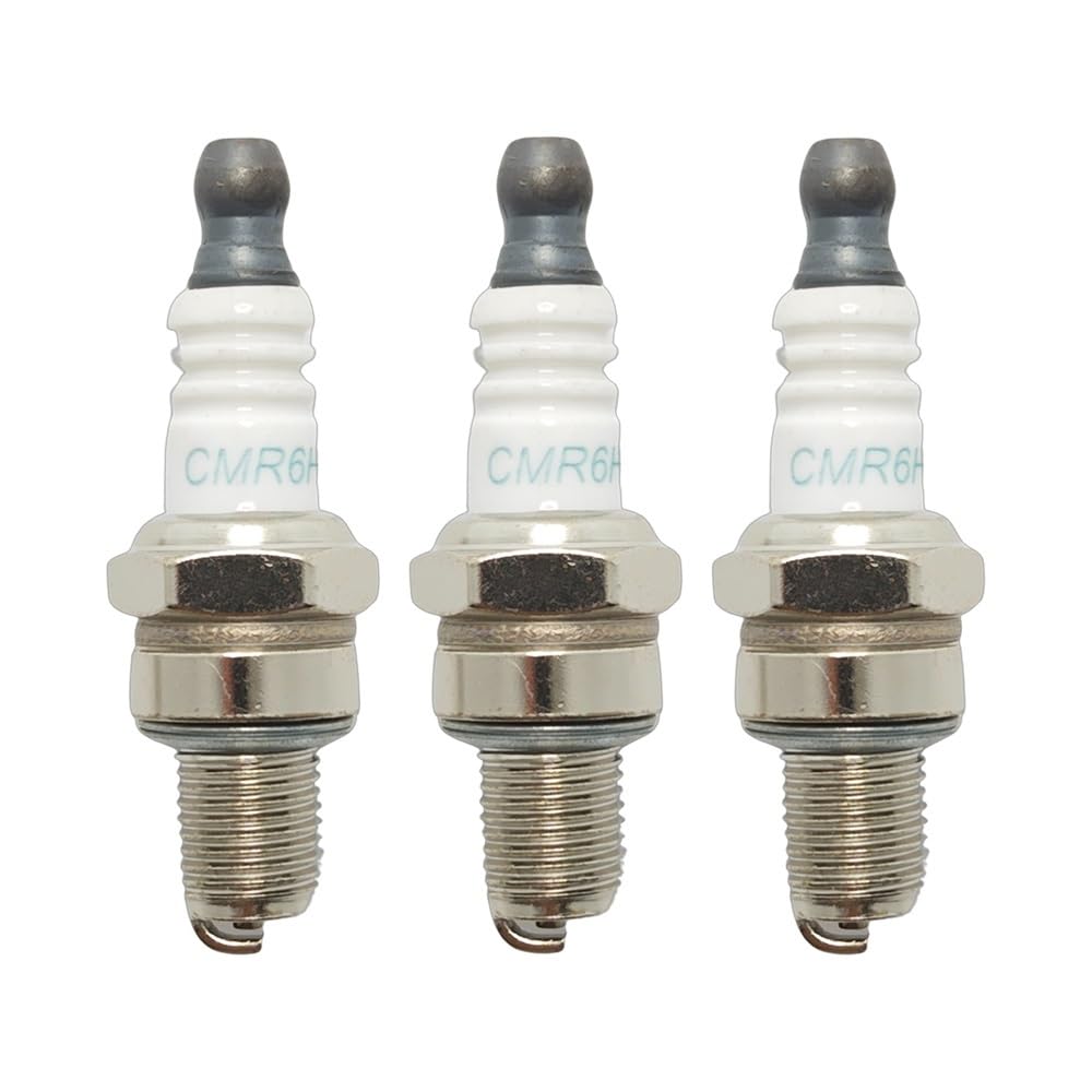 3 uds bujía Apta for FS90 FS100 FS110 FS130 BR550 BR600 BR500 Pieza de Repuesto de Motor de desbrozadora CMR6H
