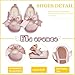 Kiderence Baby Girls Prewalker Mary Jane Flats Bowknot Princess Dress Shoes Pink (Infant/12-18 Months)