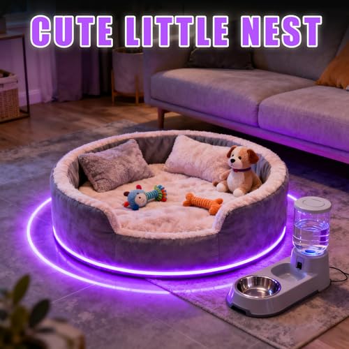 Image of RadiantFlux Purple Light Strip, 30Ft Flexible LED Purple Light with kit, 540 lamp Beads, 24V LED Light, Non-Waterproof for Indoor Fluorescent Dance Party, Stage, Birthday, Wedding, Dark Party
