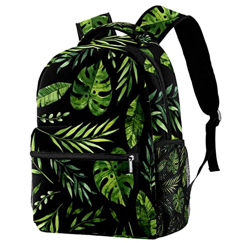 Sac à dos de voyage avec porte-bouteille ergonomique et grand compartiment imprimé