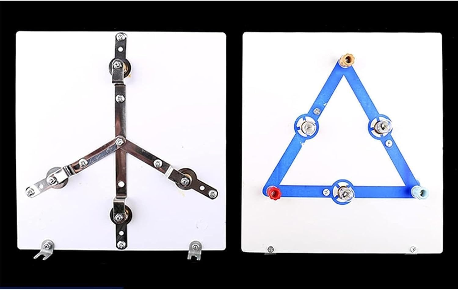 Generador Trifásico De Ca/CC Accionado Manualmente, Modelo Físico De Generador Eléctrico para Armar, Kit De Experimentos De Física para Demostraciones En El Aula.
