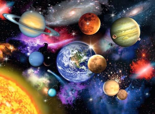 Puzzle 300 pièces : Système solaire Ravensburger France - vue 9