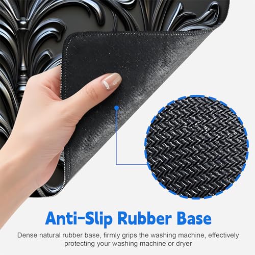 Image of Washer and Dryer Topper for Top,23.6 inch x 19.7 inch Washer Dryer Countertop Mat, Waterproof & Anti-Slip Dryer Top Protector Mat