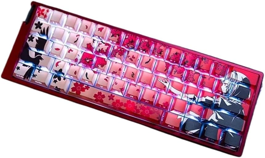 Wooting 60HE Custom Magnetic Mechanical Gaming Keyboard Wired Lightweight PBT Keycap Compatible With Electronic Sports And Laptop Gaming(AIM Aluminium alloy)