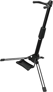 Rayzm Electric Wind Instrument Stand, Adjustable Portable Folding Metal Aerophone Stand Holder for Digital Wind Instruments