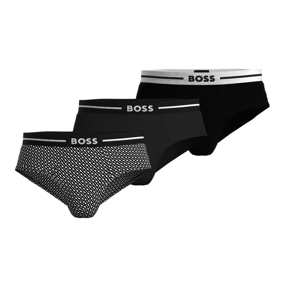 BOSS Men's Hipbr 3p Bold Trunk, Open Miscellaneous962, S