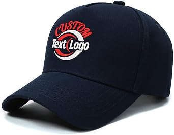 Wholesale Custom Logo/Text Embroidered Baseball Hat for Men Women Teens Adjustable Outdoor
