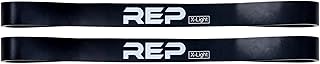 REP Fitness Short Resistance Bands for Strength and Conditioning. Multiple Resistance Levels Available from 5-230lbs. Sold as a Pair. 12" Length.