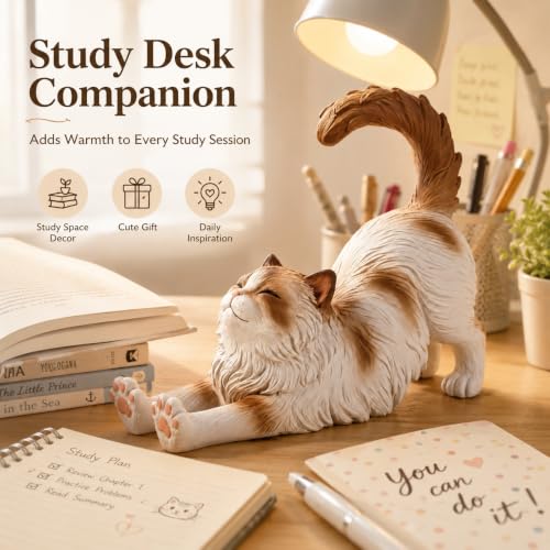 benesowud Cat Phone -Shaped Phone Standi 5.90Inch Phone Mount for Office、Home Decor, for Cat Lovers & Ladies - image 6