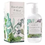 ROMIIE ZOI Daily Hand & Body Lotion with Moisturizing Shea Butter - Eucalyptus & Mint - 236 ML / 8 FL OZ