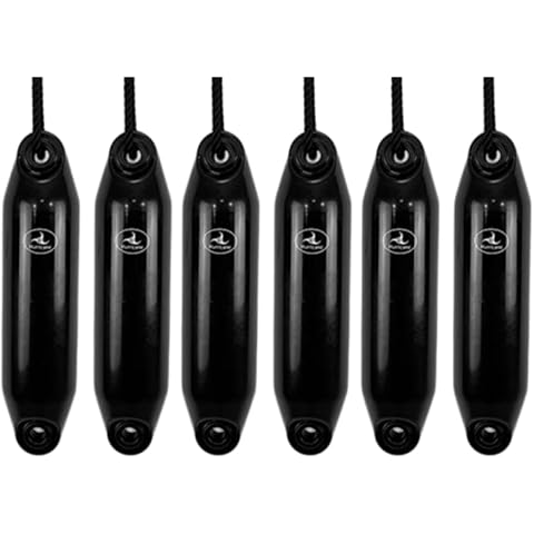 Hurricane Fenders PM01 Black Boat Fenders Pack Cover