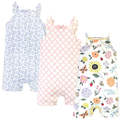 Image of Touched by Nature Baby Unisex Baby Organic Cotton Rompers