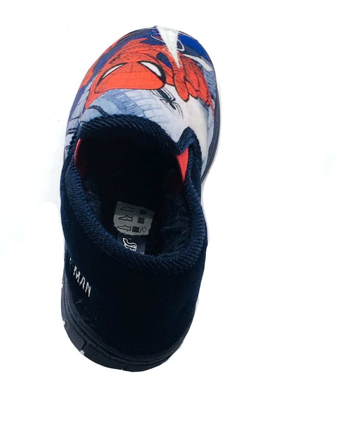 Marvel Pantofole Spiderman per Ragazzi, Blu, Taglia 26-34 EU