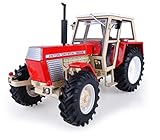 Originalgetreues Modell. Universal Hobbies – UH4949 – Uh4949 – Modelltraktor Zetor Crystal – 12045 – Rot – Maßstab 1:32
