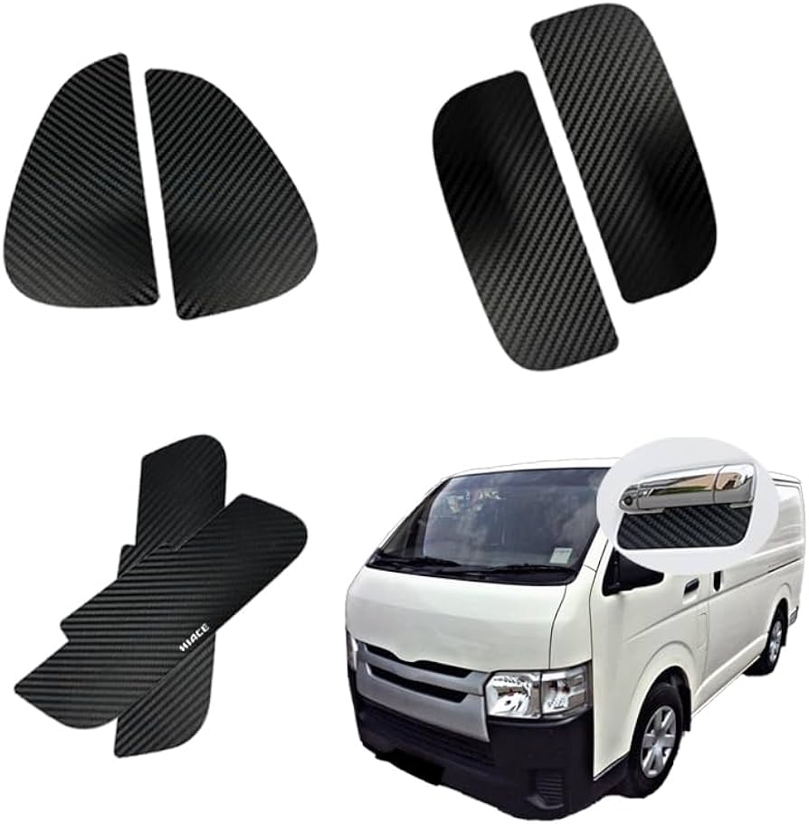 Amazon | 【マグネット式】ハイエース200系専用 ドアハンドル