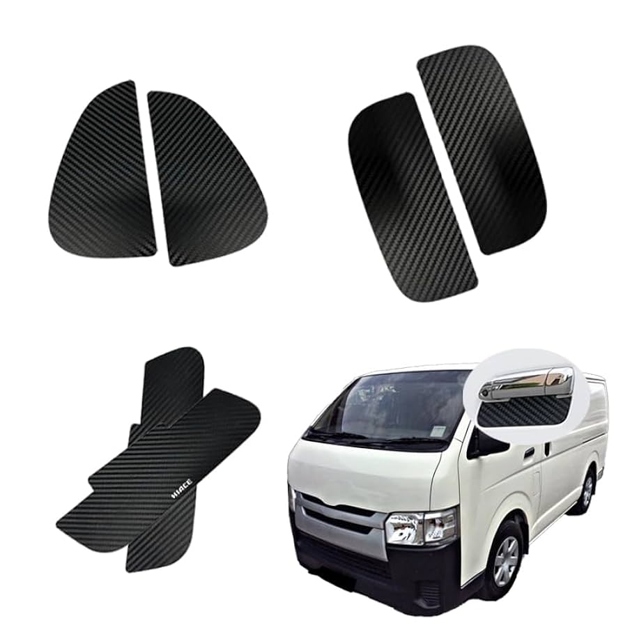 Amazon | 【マグネット式】ハイエース200系専用 ドアハンドル