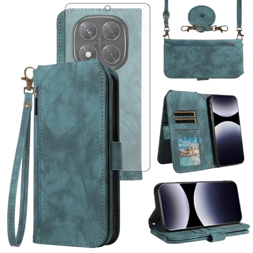 Coque Xiaomi Redmi Note 14 Pro Plus bleue idéale pour voyager léger avec cartes