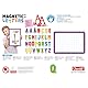 QUERCETTI - 5181 Magnetino Letters Starter Set; Magnettafel mit Buchstaben