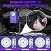 VXSCAN Automotive Smoke Machine Leak Detector, EVAP Smoke Machine Leak Tester for All 12V DC Vehicles in Vacuum, Fuel Diagnostic Pipe System, Built-in Air Pump and Pressure Gauge, Flow Meter Dual Mode