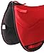 Challenger Tack Horse English Western Endurance Treeless Non-Slip Neoprene Saddle Pad Red 6405RD