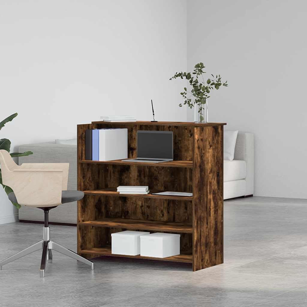 Banco di incenso, 100 x 50 x 103,5 cm, in materiale di legno, tavolo per computer, tavolo da lavoro, scrivania per ufficio, studio, camera da letto, soggiorno A1