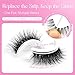CALAILIS Self Adhesive Eyelashes Natural Look Wispy Press On Lashes No Glue Need Eyelashes 5 Pairs Reusable Cat Eye Self-adhesive False Lashes (C122)