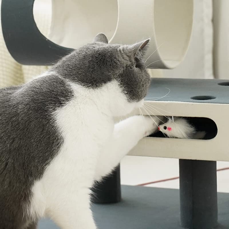 Centro de Actividades para Gatos Marco de Escalada for Gatos, Arena for, árbol for, un Juguete for, Tabla for rascar sisal, pequeña Columna for, Marco for Villa Cat