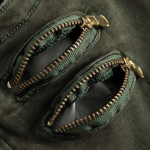 Slim Straight Jeans for Men Stacked Jeans Men Casual Skinny Denim Pants Straight Leg Fashion Denim Pants3