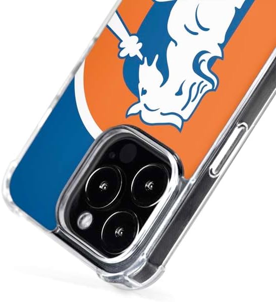 Skinit Phone Case Compatible with MagSafe iPhone 16 Pro Max - Officially Licensed NFL Denver Broncos Retro Logo Design