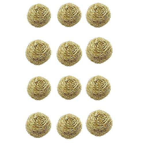 Sxmrmnx 12 paquetes de alambre de latón para limpieza de puntas de soldadura, alambre de cobre para limpiador de puntas de estación de soldadura