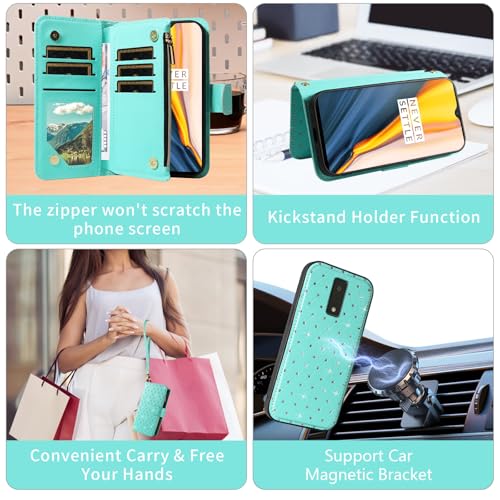 Coque BLU View 4 antichoc Asuwish vert avec surface antidérapante - 5