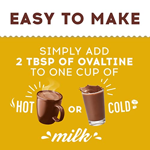 Ovaltine Classic Malt Powdered Drink Mix For Hot And Cold Milk, 12 Oz Canister #TOP5