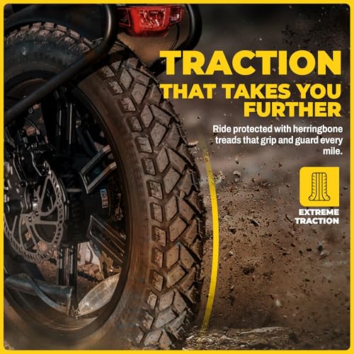 HEB Allscape 24×4.0 E-Bike Fat Tire – Puncture Resistant 24 Inch Electric Bike Tire, 2X Thicker Heavy Duty 24×4 Ebike Tire for 24×4.0 Fat Tire E Bikes, All-Terrain Street & Trail – 2 Pack