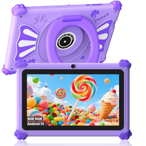 ascrecem Kinder Tablet 7 Zoll Android 15 Tablet Kinder mit...