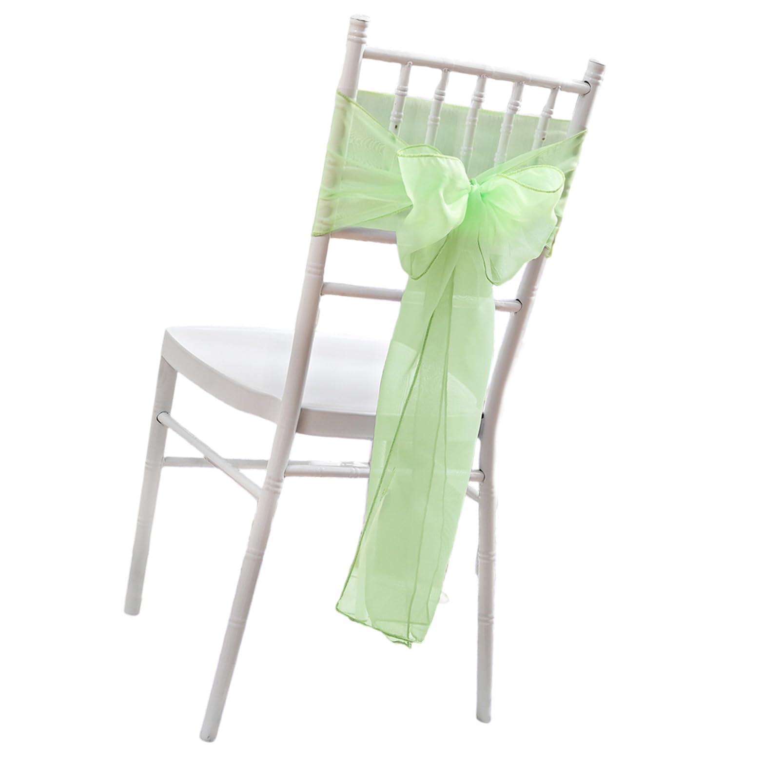 Xjdzineq Chair Sash Bows for Weddings and Event Long Last Elegances for Special Occasion Decors Blue Chair Bows
