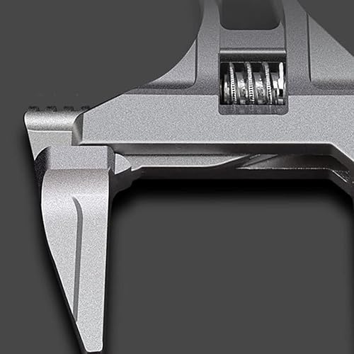 Miniatura 5 de Llaves ajustables de mandíbula ancha de 0.236-2.677 in, mango de llave de baño para fontanero de cambio ultrafino para reparación de muebles de