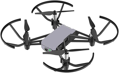 Miniatura 1 de MightySkins para dron DJI Spark de la piel y driver, duradero, protectora y Uni, Gris), DGTEL-Solid Gray