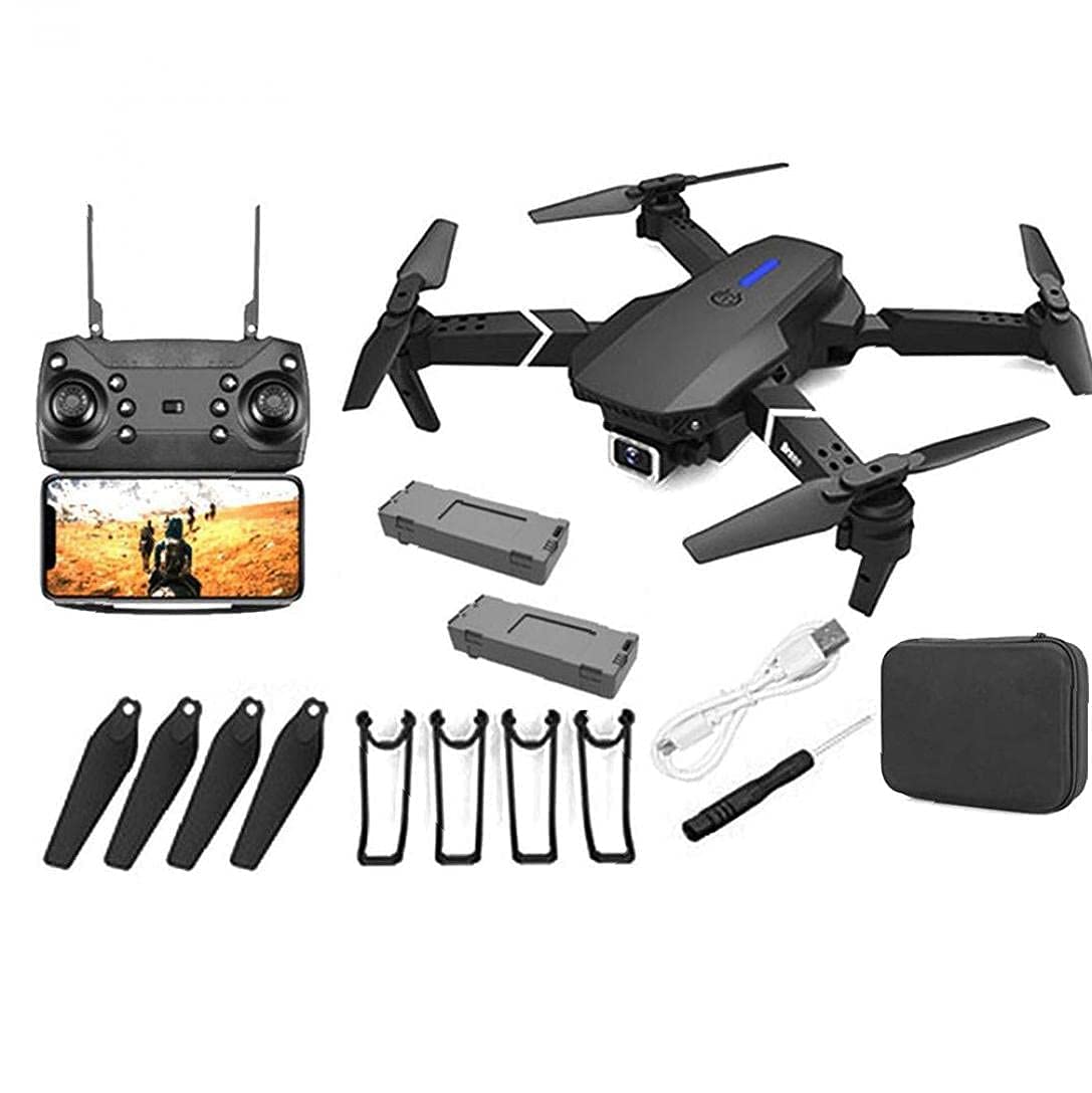 Gps Drone E88 Pro Para Adultos Cámara 4K Plegable Video En Vivo Drone Rc Quadcopter Organizar Aviones Con 1 BaterÃa
