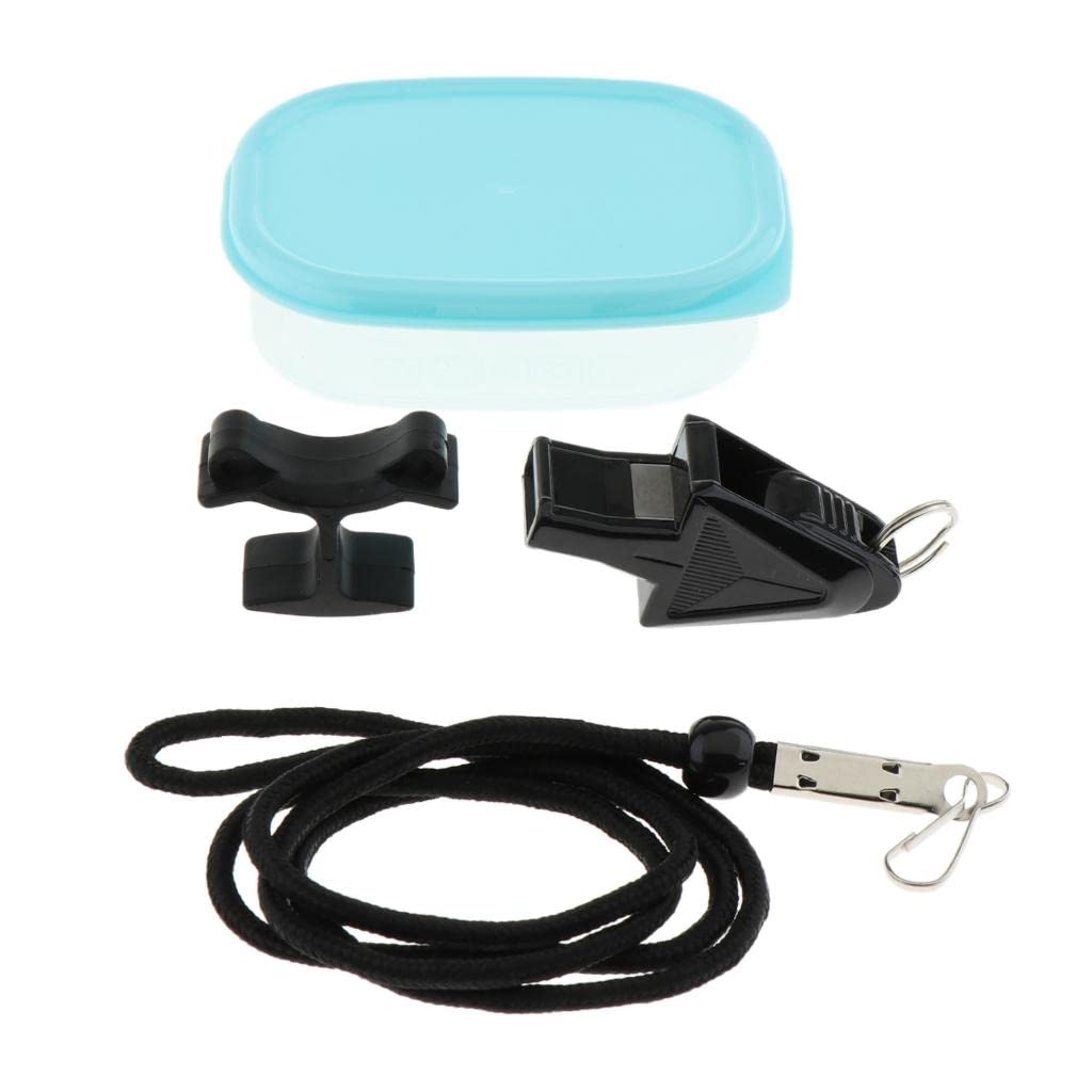 Sports Whistle with Lanyard/Finger Clip Referee Coaches Whistle - Great Survival Tool for Emergency Camping, Boating, Lifeguard-image-7