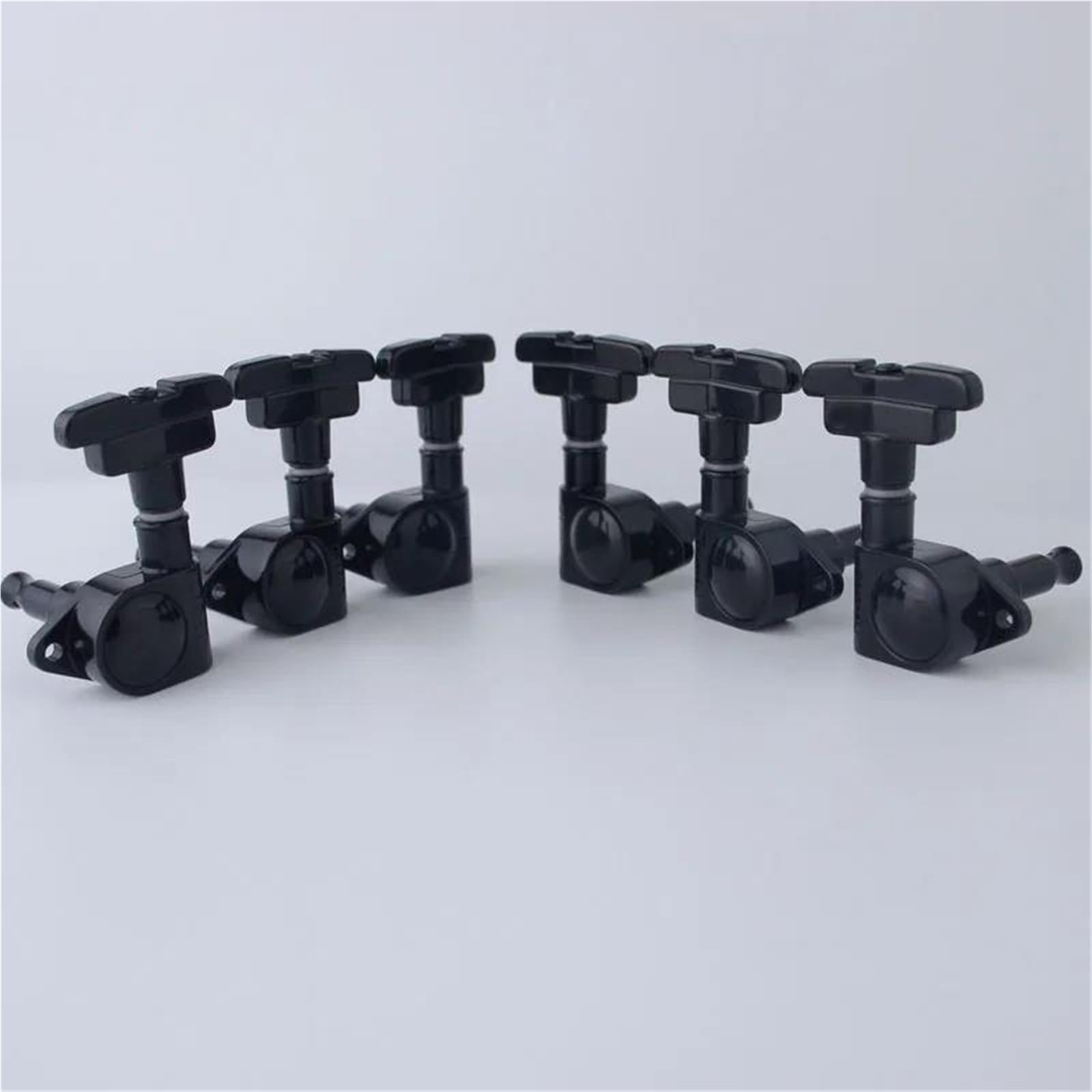 Juego De Clavijas/clavijas Afinación Guitarra 3R3L Clavijas Guitarra(Black)