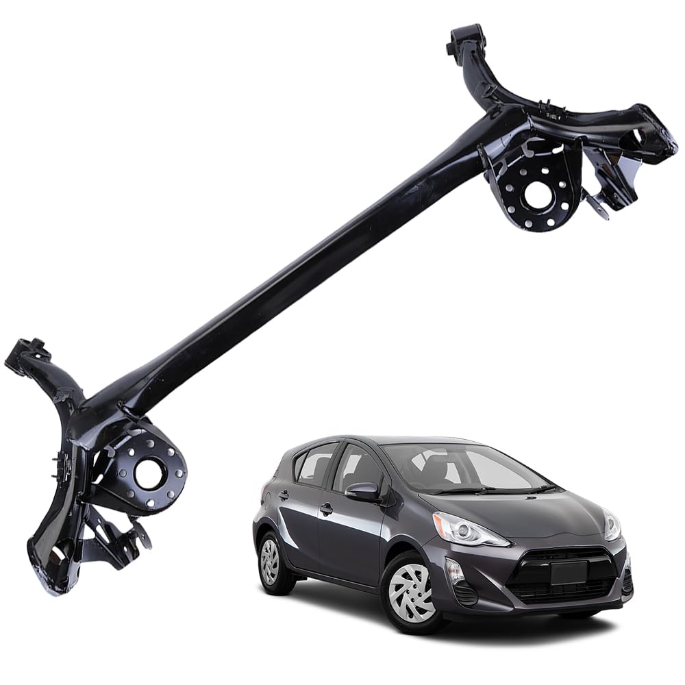 Rear Subframe Crossmember Axle Beam Compatible for Toyota Prius C 2012-2018 Yaris 2005-2016 Scion XD 2007-2014, Rear Suspension Crossmember 4211052331 4211052332 4211052260 4211052261